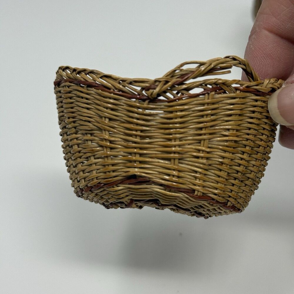Set of 20 Mini Rattan Baskets | Handmade Woven Boho Decor - Picture 5 of 11